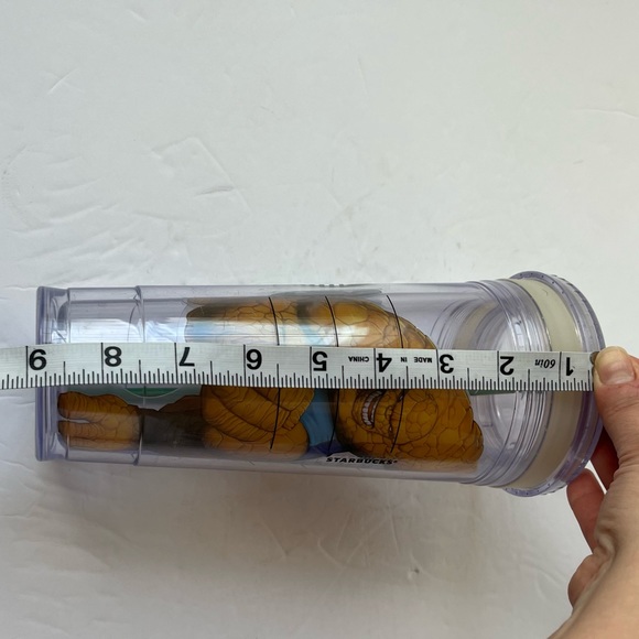 Starbucks Tumbler Marvel Benjamin Jacob "Ben" Grimm The Thing Venti Size - Picture 5 of 6